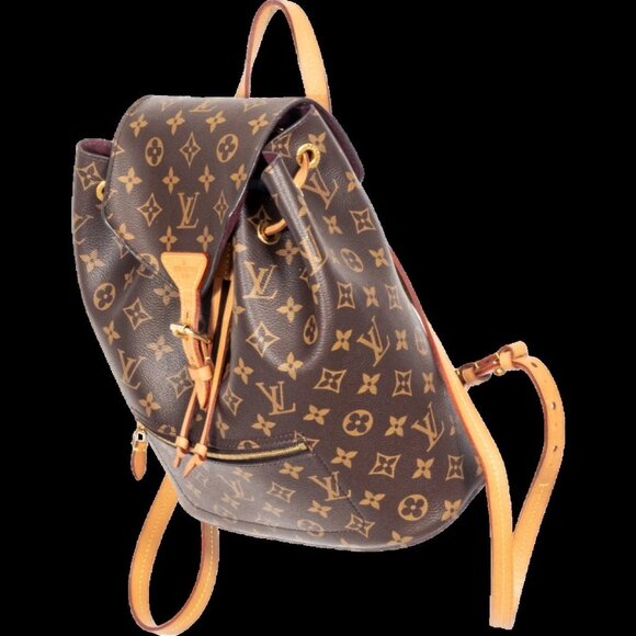 LOUIS VUITTON MONTSOURIS BACKPACK MONOGRAM - Picture 5 of 10